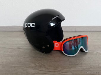 Lyžařská helma + brýle POC - 9