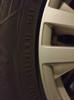 Letní kompletní kola Opel Insignia A, 225/55 r17 - 9