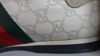 Boty GUCCI kůže 100% ORIGINÁLNÍ V.8,5 - 9