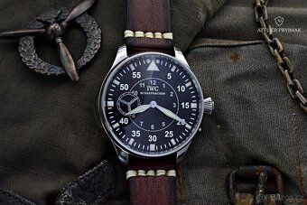 Letecké starožitné hodinky IWC Schaffhausen 1897 - 9