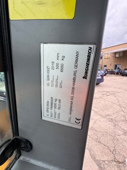 2x DIESEL VZV Jungheinrich DFG 550s r.v.2019 s pozicionérem - 9