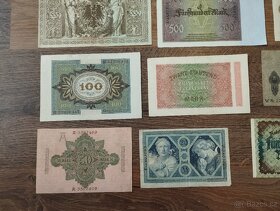 Staré německé bankovky - 9