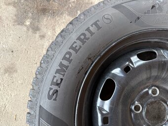 Plechové disky VW Polo 5x100 R14 - 175/70/14 (7mm) - 9