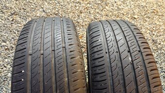 ALU kola Originál VW Borbet 6,5Jx16 5x100 pneu LETNÍ 205/55 - 9