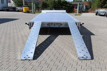 Přívěs MARTZ GT 500 3500kg valník, alu podlaha, ná - 9