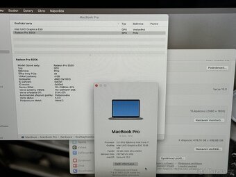 Macbook Pro 15" 2018 SG i7 / 512GB / 16GB - 9