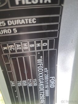 Ford fiesta 1.25i 16V 60kw Trend - 9