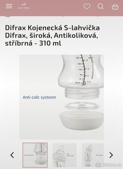 Kojenecké S láhve Difrax - 9