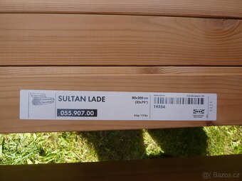 Ikea ATELES rostoucí postel 130-200 x 80 cm, masiv - 9