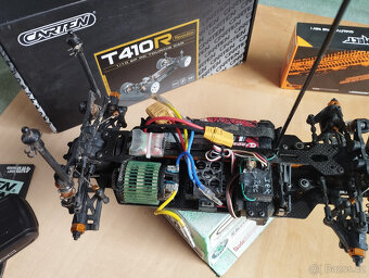 Prodám RC podvozek Carten T 410 R - 9