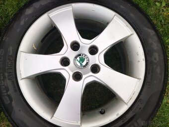 ALU kola originál Škoda Octavia 5x112 - 9