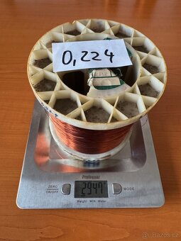 Cívky - Měděný drát - různé průměry (0,12 až 1,12 mm) - 9