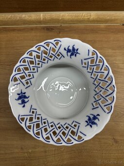 Květináč prolamovaný 19 cm, výš. 11 cm, Cibulák, originální - 9