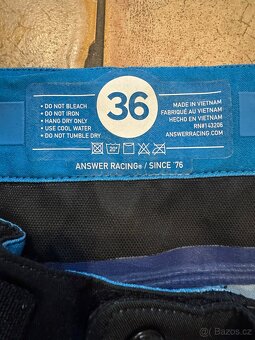 Motokrosové kalhoty Answer Racing 36 - 9