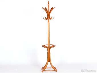 Starožitný věšák, original THONET, TOP stav - 9