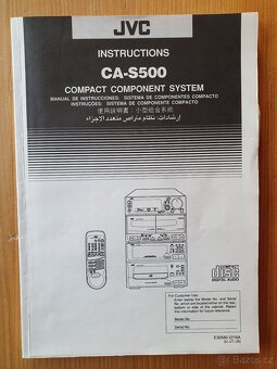 Trojkombinace JVC CA-500 - 9