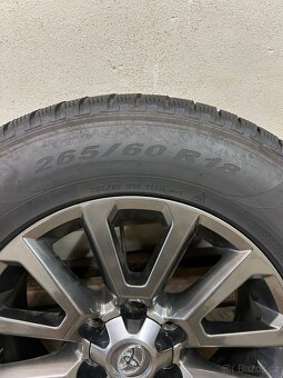 Alu kola Toyota Hilux 6x139,7 R18 ET25 + zimní pneu 265/60R1 - 9