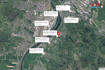 Prodej pozemku k bydlení, 601 m², Děčín, ul. Na Točně - 9