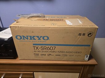 Prodám receiver Onkyo TX-SR607 – výborný stav, plně funkční - 9