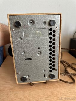 Starý dřevěný telefon Tesla - 9