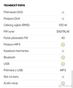 Hifi věž sencor SMC 8000B - 9