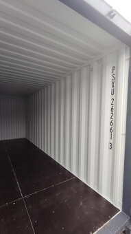 Lodní-skladový kontejner 20ft po jedné cestě barva antracit - 9