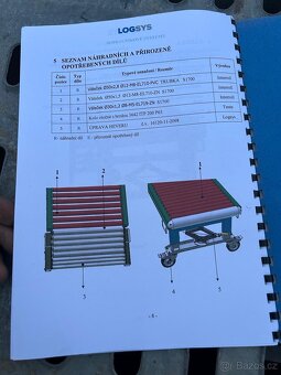 Dopravník - pojízdný kolečkový - 9