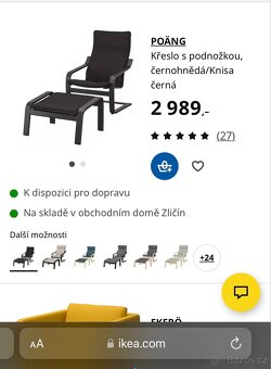 Poäng křeslo ikea - 9