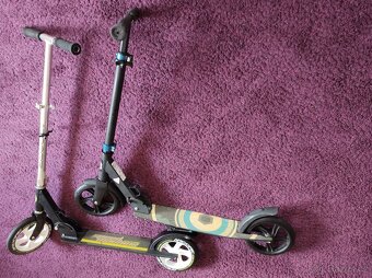 kolobezka jako nová - velká kola - 1KUS - 9