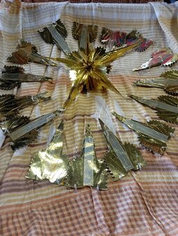 Vánoční hvězda atd dekorace - 9