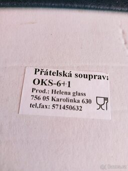 slivovice set "štamprle" komínek + láhev - 9