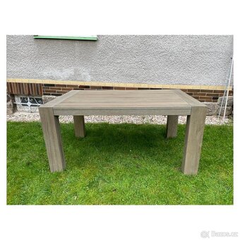 Rozkládací jídelní stůl - Santorini 160x100 cm - 9