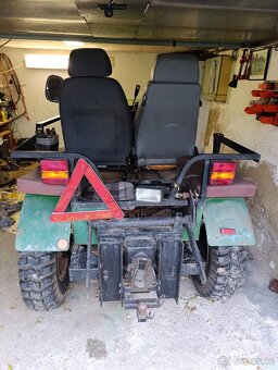 Malotraktor 4x4 motor 19D - 9