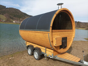Pronájem mobilní sauny, mobilní sauna, venkovní finská sauna - 9