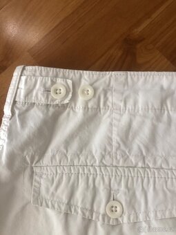 Calvin Klein- bílé pánské krátké kalhoty - 9