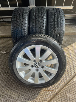 205/55R16 zimní pneu alu VW 7x16 5x112 ET45 Passat B6 B7 - 9