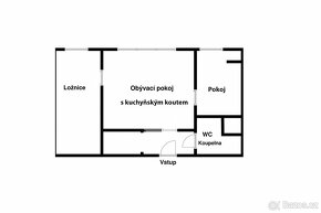 Pronájem bytu 3+kk, Praha 5 - Hlubočepy, Barrandov, ulice Dr - 9