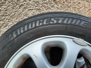 VOLVO Alu kola 4x + pneu BRIDGESTON 195/60/R15 - 9