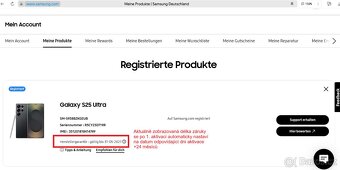 Samsung Galaxy S25 Ultra 512GB černý NOVÝ NEROZBALENÝ - 9