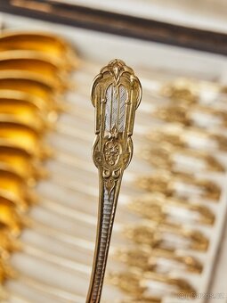 Luxusní stříbrná čajová sada s monogramem SG – 800/1000 - 9