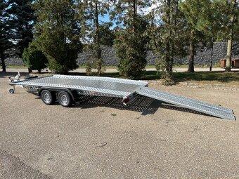 Přepravník snížený, kurtování celá plocha 450x210cm, 2700kg - 9