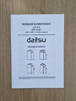 Mobilní klimatizace DAITSU APD - 12CR - 9