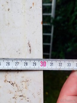 Dvoumetrový PARAPET  síla 3cm 205x30cm. - 9