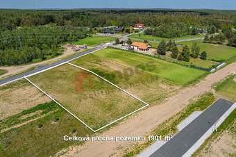 Stavební pozemek v obci Káraný, s výměrou 1901 m2 - 9