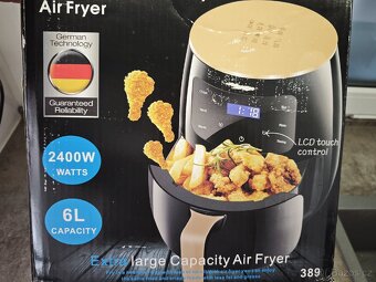 Nová horkovzdušná fritéza 6L - 9