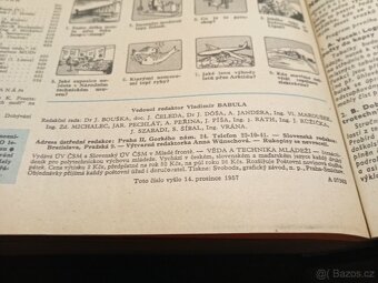 VĚDA A TECHNIKA MLÁDEŽI 1957, 1958 - SVÁZÁNÉ 2 ROČNÍKY - 9