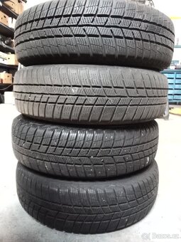 Sada originál plechových disků Škoda Citigo + zimní pneu - 9