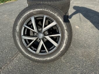Alu Kola - 6.5 X 16 (5X114.3) - na zimních Bridgestone - 9