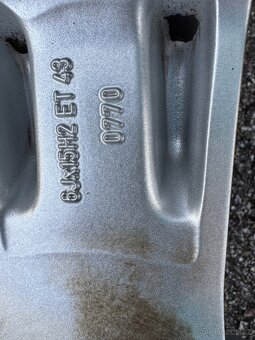 Alu kola Škoda Fabia 15” - 9