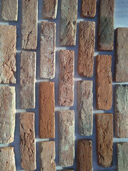 Cihlový obklad pásky z cihly líc - 9